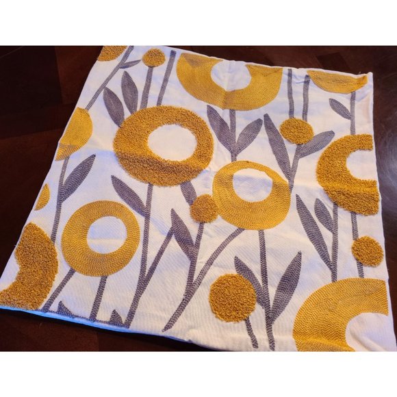 Modern Boho Decorative Throw Pillow Cover Case Accent Floral Mid Century Decor - Picture 3 of 15